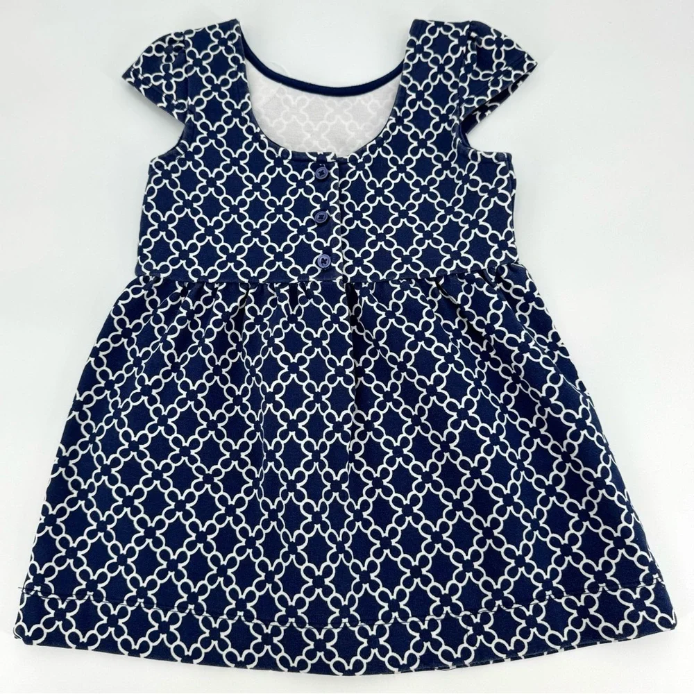 Janie & Jack Geo 3D Floral Sundress - Picture 2 of 7